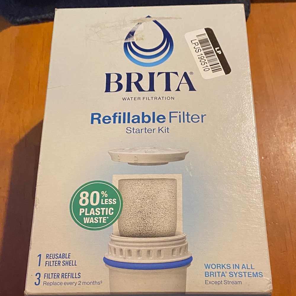 Brita Blue and White Refillable Filter Kit